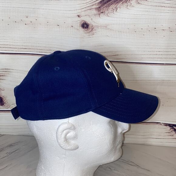 MLB Baseball Milwaukee Brewers M Hat Autographed by Dave Nelson New Era NEW - Picture 5 of 13